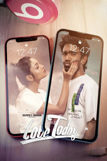 Love Today (2022) HQ Hindi Dubbed HD